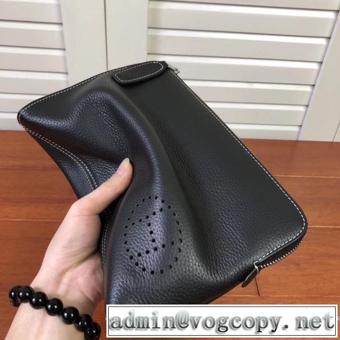 秋にはやる最新作を先取り エルメス2019秋冬トレンドアイテム  HERMES ポーチ 2色可選 さわやかに新品おすすめ
