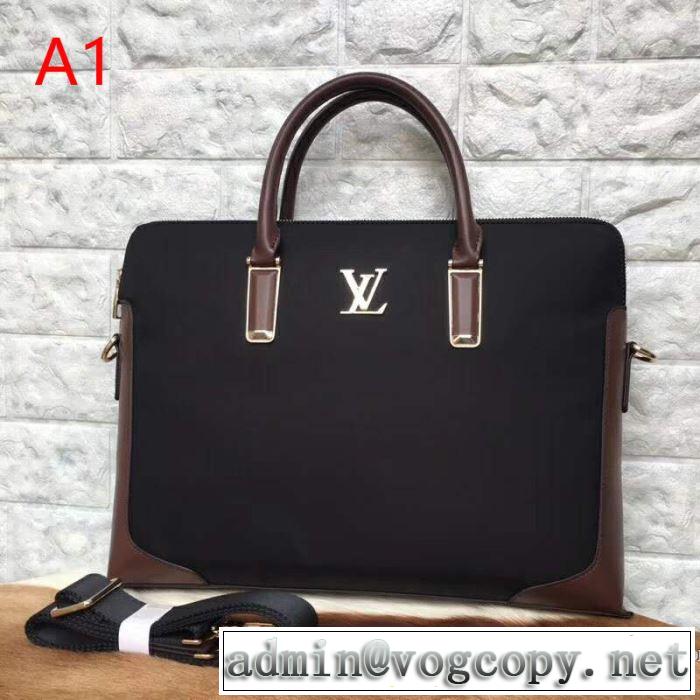 【2019春夏】最新コレクション 夏らしい季節感 ルイ ヴィトン LOUIS VUITTON ビジネスバッグ 2色可選