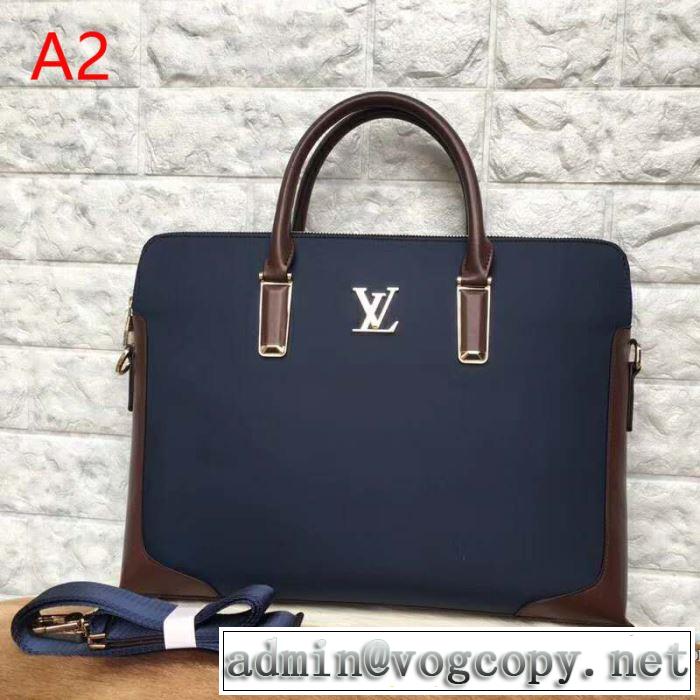 【2019春夏】最新コレクション 夏らしい季節感 ルイ ヴィトン LOUIS VUITTON ビジネスバッグ 2色可選