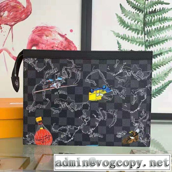 おススメの秋冬アイテムをCHECK ルイ ヴィトン2019トレンドファッション新品  LOUIS VUITTON 今季トレンドをうまく取り  ポーチ