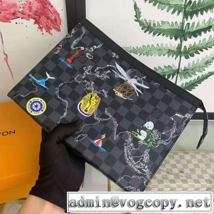 おススメの秋冬アイテムをCHECK ルイ ヴィトン2019トレンドファッション新品  LOUIS VUITTON 今季トレンドをうまく取り  ポーチ
