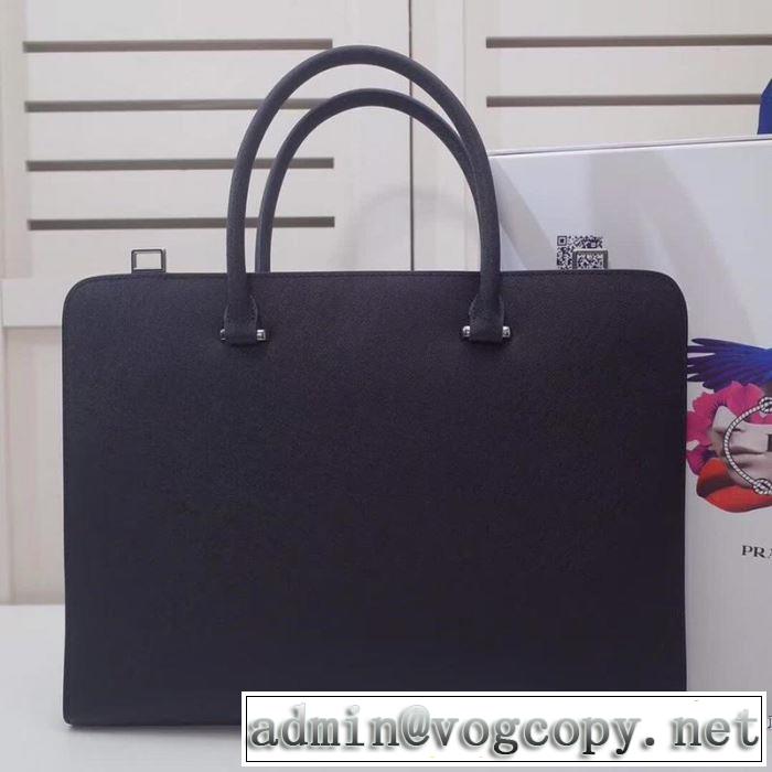 2色可選 ビジネスバッグ クラシカルな雰囲気 2019年春夏流行ファッション プラダ PRADA