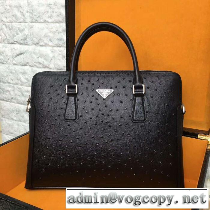 最新のトレンドブランド人気的 プラダ PRADA ビジネスバッグ 2019春夏人気トレンドアイテム