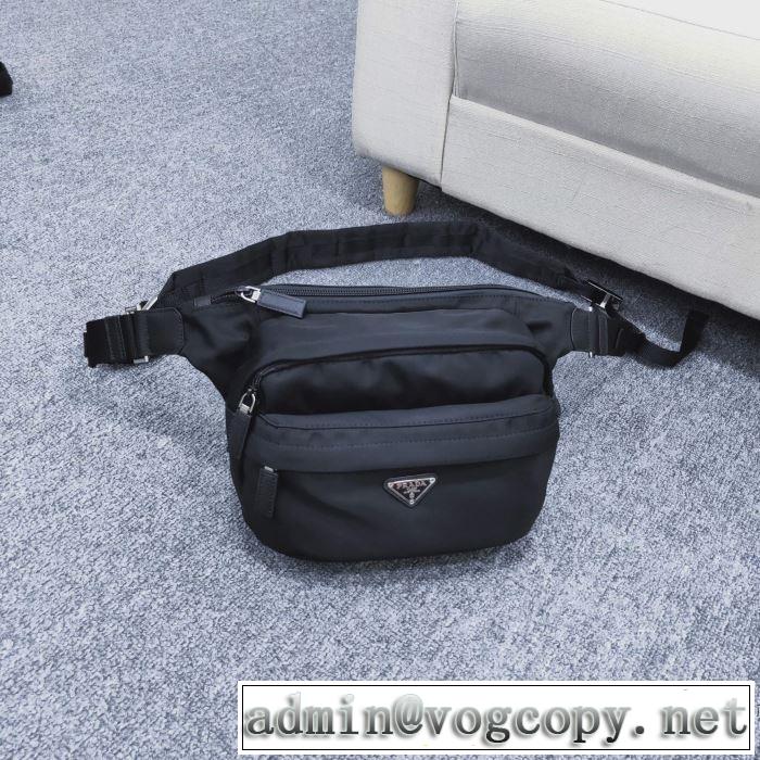 ウエストポーチ  さわやかに新品おすすめ プラダ2019秋冬トレンドアイテム  PRADA 今年注目な新品セール