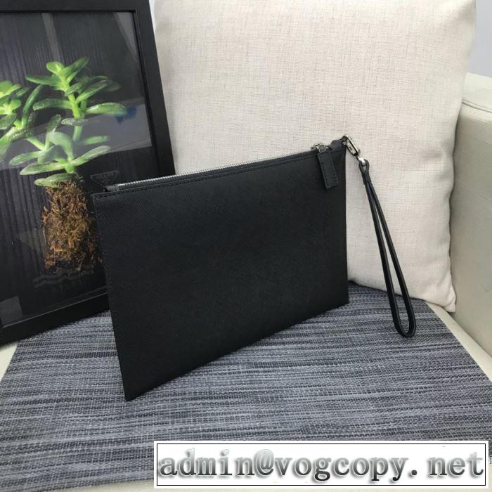 ポーチ 秋冬とれんど新品目立ち プラダ 2019秋冬最重要アイテム PRADA ファッション上級者向け 2色可選