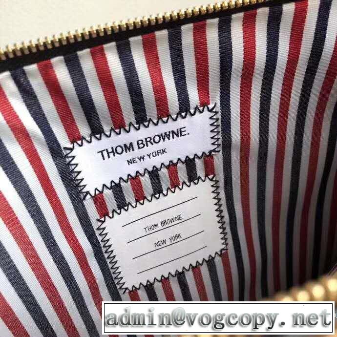 2019春夏人気トレンドアイテム 今季は特に注目ファション トムブラウン THOM BROWNE ポーチ