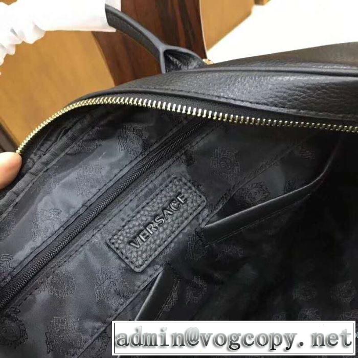 2019春夏の大注目トレンド 季節感をプラス人気商品 ヴェルサーチVERSACE ビジネスバッグ