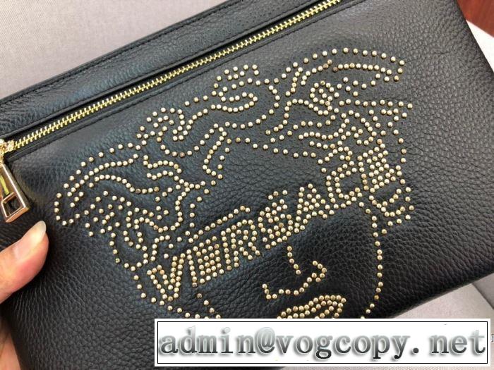 とにかく完璧ブランド新作 ヴェルサーチ 秋服コーデ2019年版 VERSACE  大胆なチェックの人気トレンド ポーチ