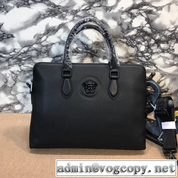 ビジネスバッグ 着心地もなめらかで快適 ヴェルサーチVERSACE 2019トレンドカラー秋冬セール