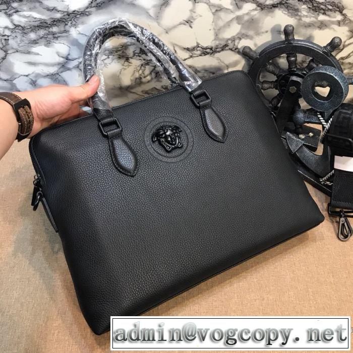 ビジネスバッグ 着心地もなめらかで快適 ヴェルサーチVERSACE 2019トレンドカラー秋冬セール