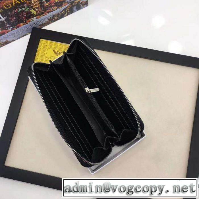 今季超激得2019人気流Armani アルマーニ 財布 評価高い レザー ロングウォレット 収納OK長財布 高級感をプラス 上品