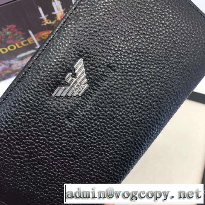 今季超激得2019人気流Armani アルマーニ 財布 評価高い レザー ロングウォレット 収納OK長財布 高級感をプラス 上品
