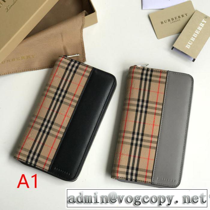 春夏のトレンドアイテム 2019夏ファション新品 バーバリー BURBERRY 財布/ウォレッ 2色可選