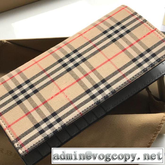 2色可選 財布/ウォレッ バーバリー BURBERRY 【2019春夏】最新コレクション 夏先に大活躍する