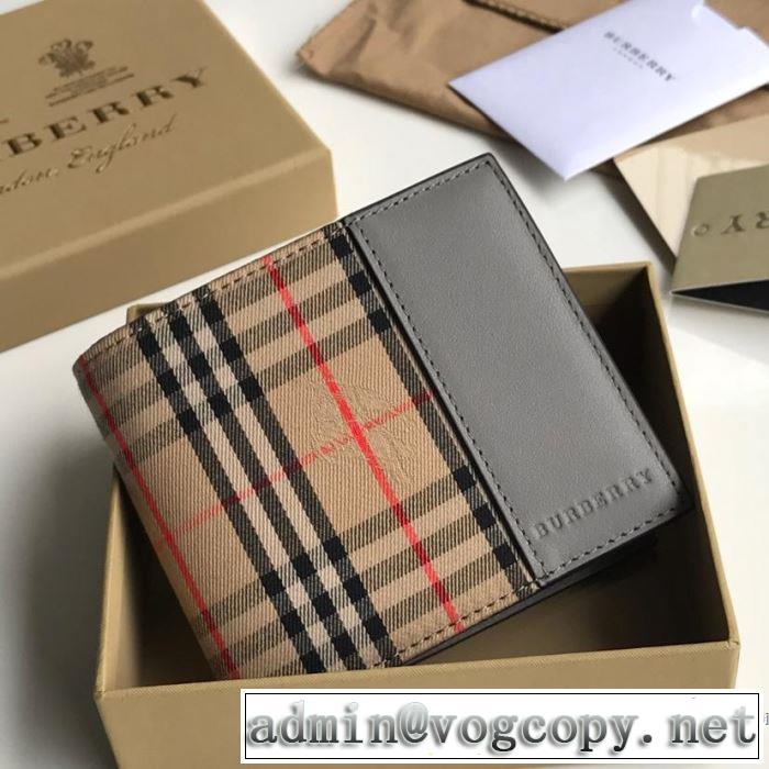 今期のトレンド定番アイテム 2019春夏は人気定番 バーバリー BURBERRY 財布/ウォレッ 2色可選