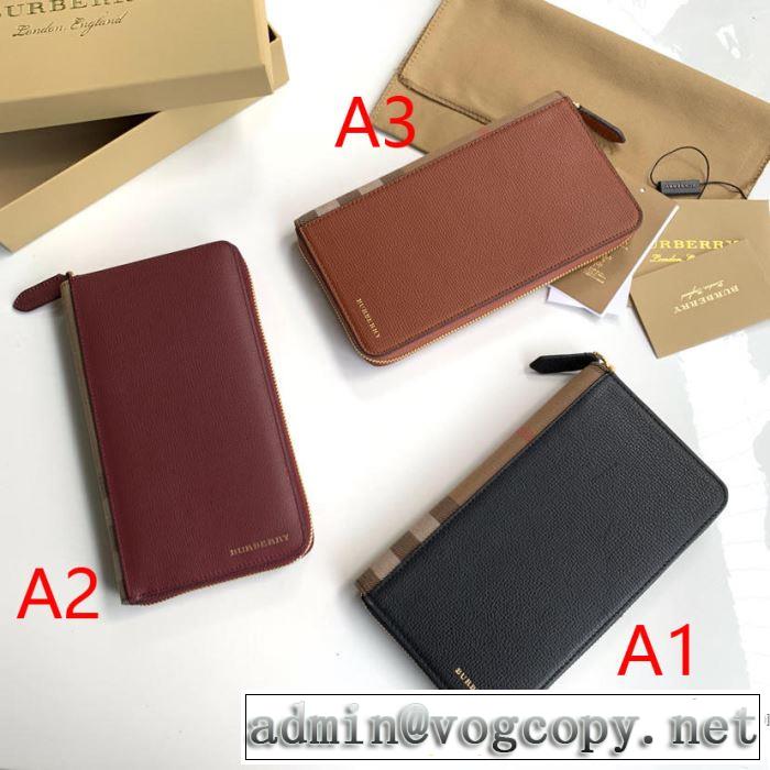 バーバリー BURBERRY 財布/ウォレッ 3色可選 目を引く春夏トップス 2019春夏トレンドアイテム