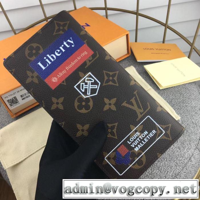 ルイ ヴィトン LOUIS VUITTON 財布 2色可選 春夏の流行りトップス 春夏の流行り2019新品