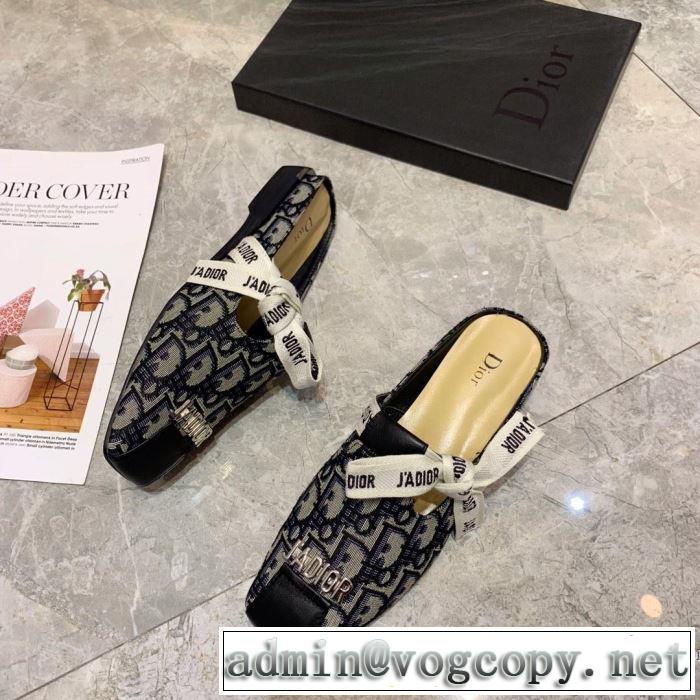 今シーズン注目のデザイン 2019春夏トレンドアイテム ディオール DIOR サボサンダル 3色可選
