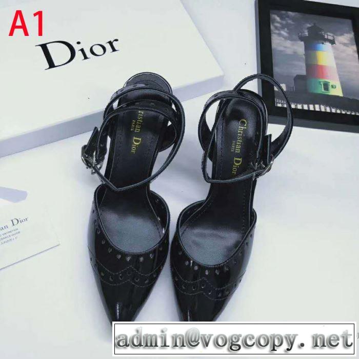 《2019年》今、注目のストリート 暑い季節も大活躍 ディオール DIOR ハイヒール 3色可選