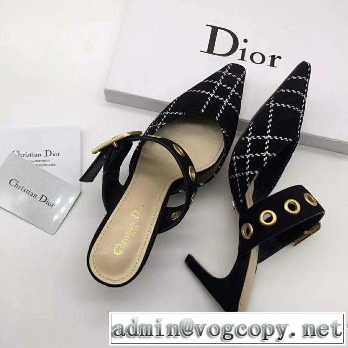 大人の可愛さを引き立て 2019年最新ファッション ディオール DIOR ハイヒール 多色可選