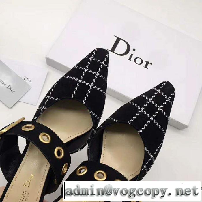 大人の可愛さを引き立て 2019年最新ファッション ディオール DIOR ハイヒール 多色可選