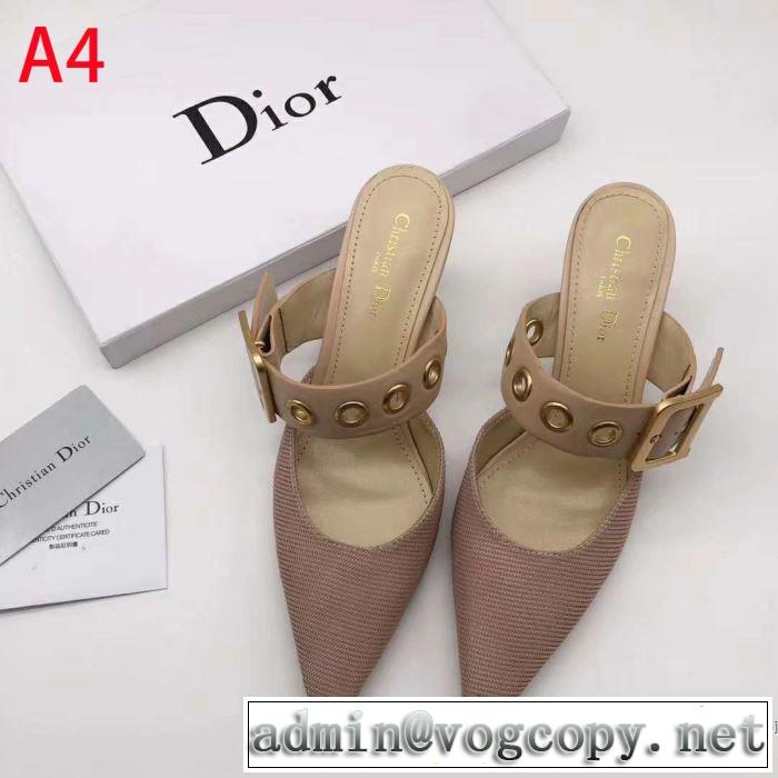 大人の可愛さを引き立て 2019年最新ファッション ディオール DIOR ハイヒール 多色可選