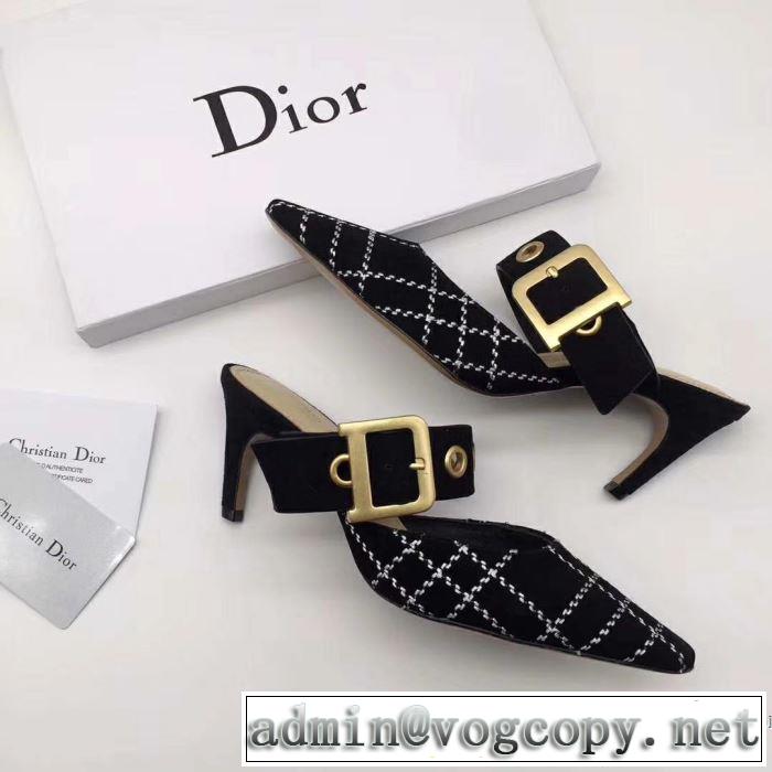 大人の可愛さを引き立て 2019年最新ファッション ディオール DIOR ハイヒール 多色可選
