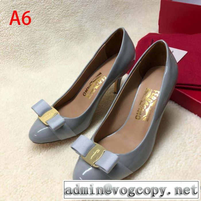 今季トレンドの限定アイテム サルヴァトーレフェラガモ FERRAGAMO ハイヒール 多色可選 2019年の春夏に着たい