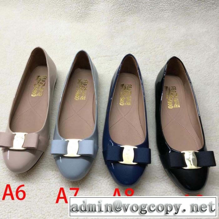2019春夏トレンドアイテム 大人の可愛さを引き立て サルヴァトーレフェラガモ FERRAGAMO ローファー 多色可選