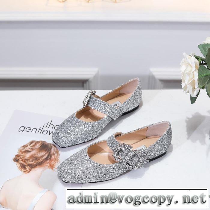 ジミーチュウ JIMMY CHOO ローファー 2色可選 2019春夏も引き続きトレンド 春夏の流行りトップス