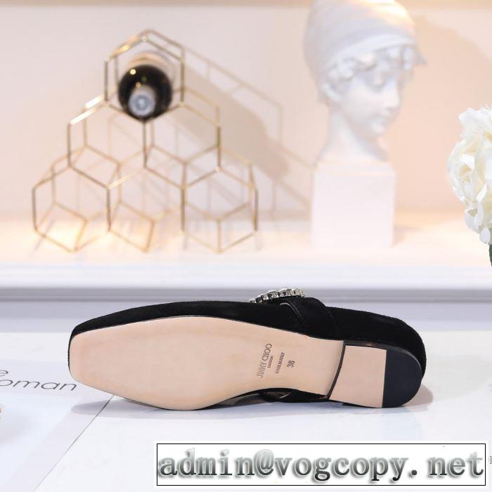 ジミーチュウ JIMMY CHOO ローファー 2色可選 2019春夏も引き続きトレンド 春夏の流行りトップス