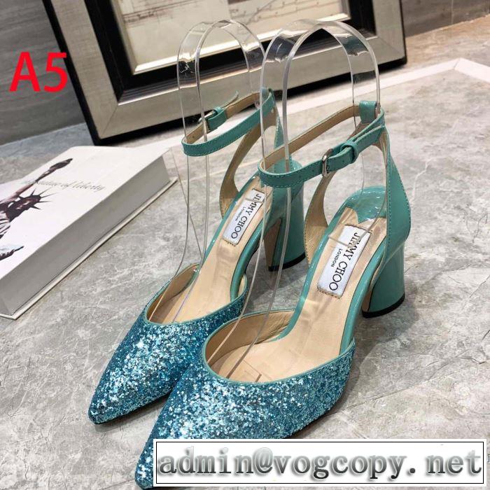 2019年最新ファッション 今季のトレンド人気新作 ジミーチュウ JIMMY CHOO ハイヒール 多色可選