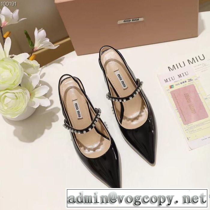 3色可選 ハイヒール ミュウミュウ MIUMIU 2019年春夏シーズンの人気 今季は特に注目ファション