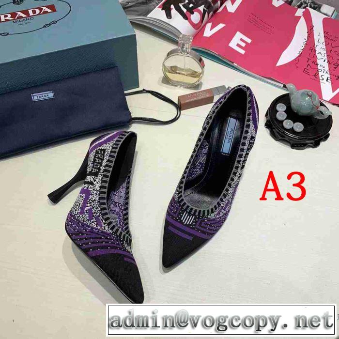 プラダ PRADA ハイヒール 多色可選 夏にぴったり限定アイテム 2019年の春夏に着たい