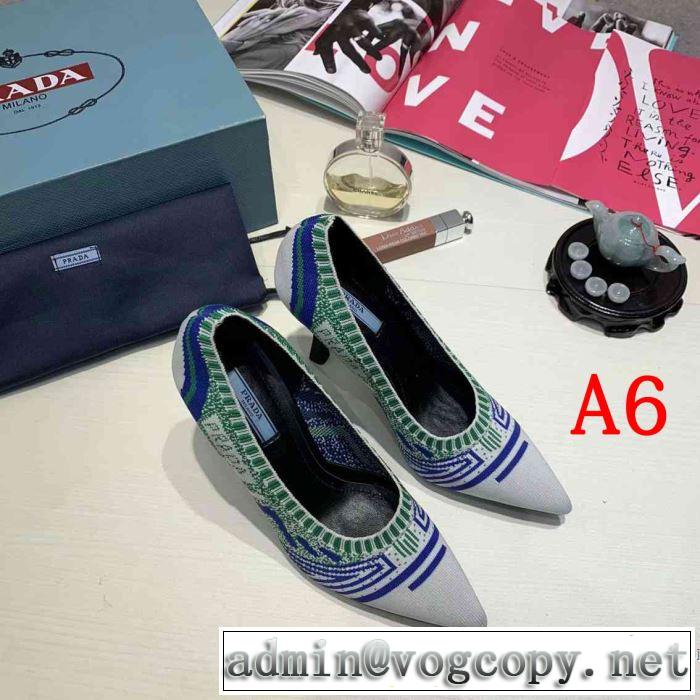 プラダ PRADA ハイヒール 多色可選 夏にぴったり限定アイテム 2019年の春夏に着たいス