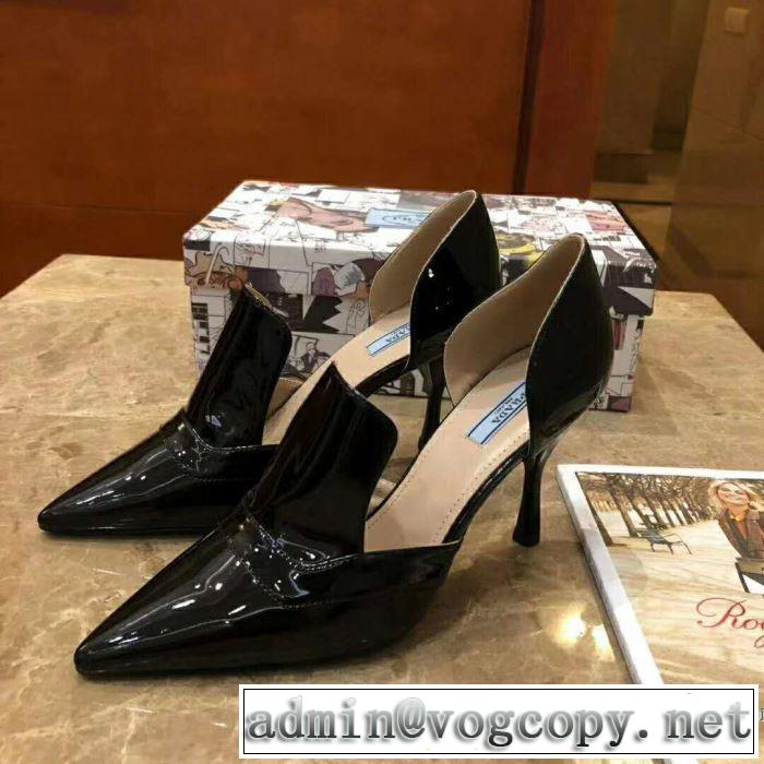 プラダ PRADA ハイヒール 4色可選 2019春夏トレンドアイテム 暑い今こそ活躍させたい！