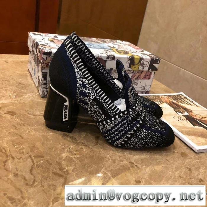 2019年春夏流行ファッション 大人の可愛さを引き立て プラダ PRADA ハイヒール 4色可選可選