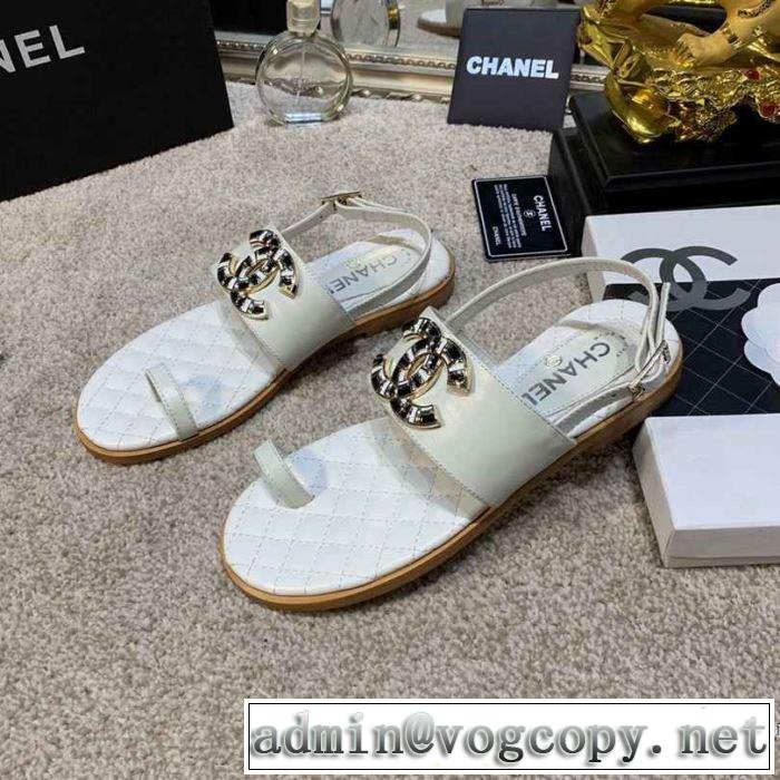 CH CH サンダル 《2019年》今、注目のストリート さわやか夏スタイル新品