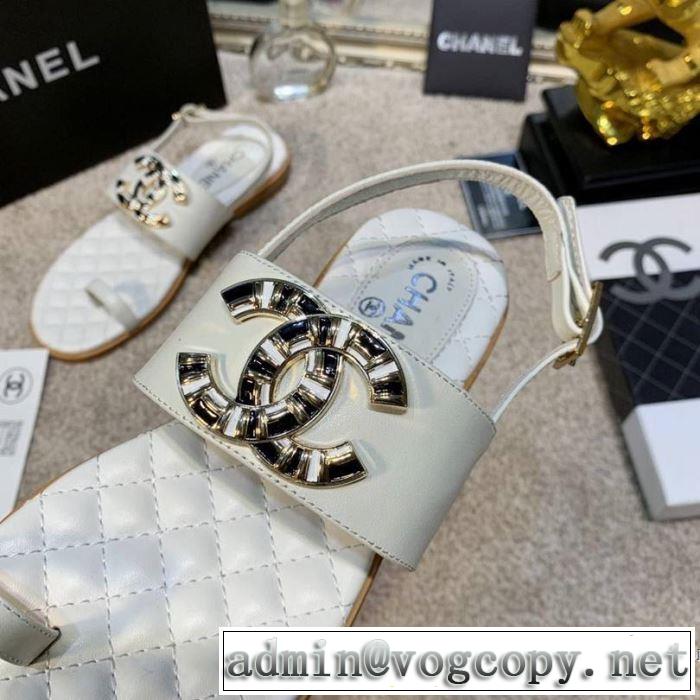 CH CH サンダル 《2019年》今、注目のストリート さわやか夏スタイル新品