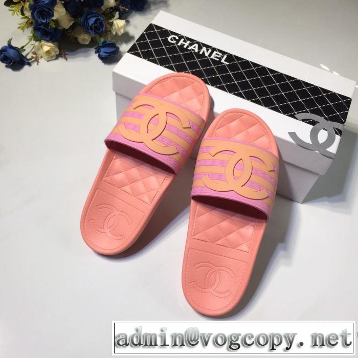 スリッパ 3色可選 2019SSのトレンド商品 今期のトレンド定番アイテム CH CH