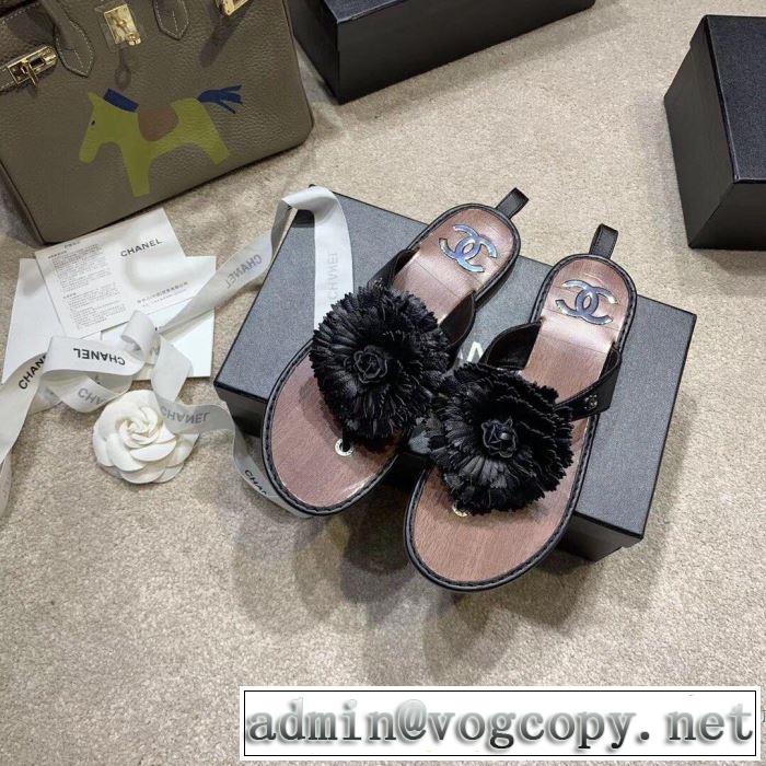 CH CH スリッパ 4色可選 2019春夏のトレンド新商品 魅力的なカラー使い