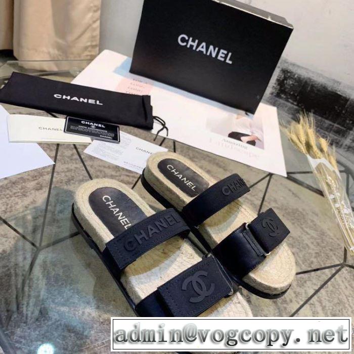 夏大人気のアイテム 【2019春夏】最新コレクション CH CH サンダル 多色可選