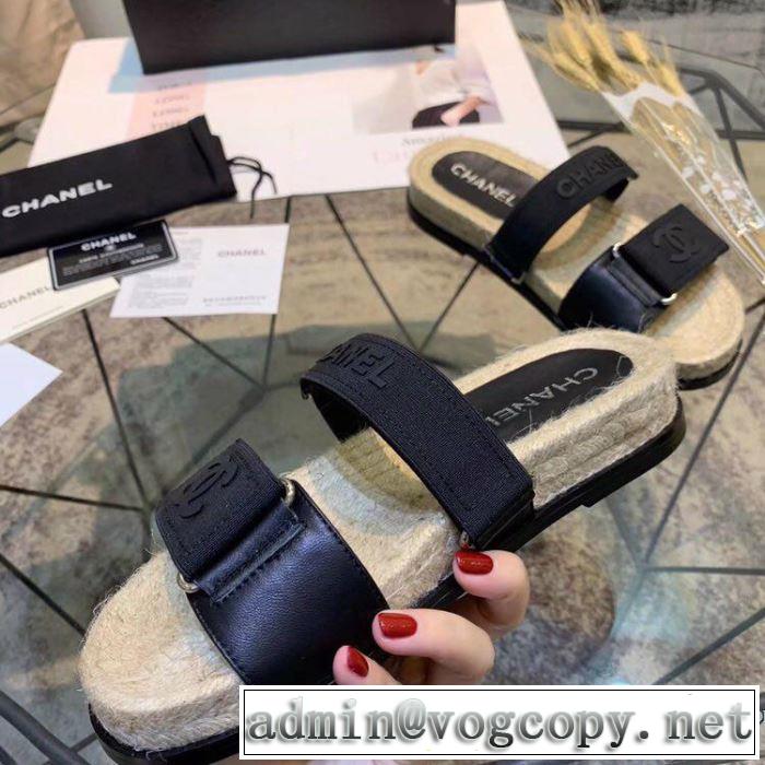 夏大人気のアイテム 【2019春夏】最新コレクション CH CH サンダル 多色可選