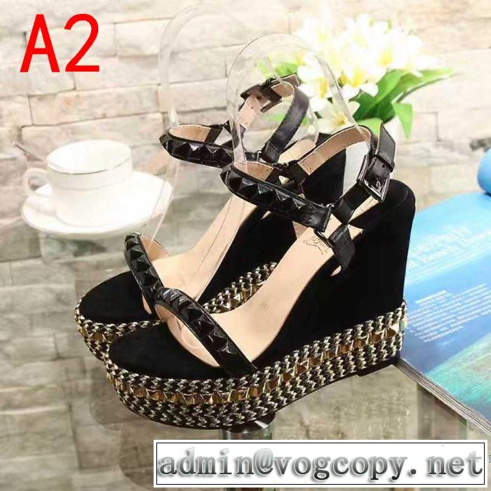 2色可選 サンダル 2019年春夏シーズンの人気 海外セレブは大人気 クリスチャンルブタン Christian Louboutin