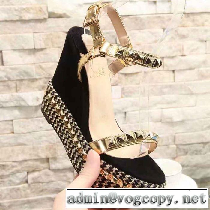 2色可選 サンダル 2019年春夏シーズンの人気 海外セレブは大人気 クリスチャンルブタン Christian Louboutin