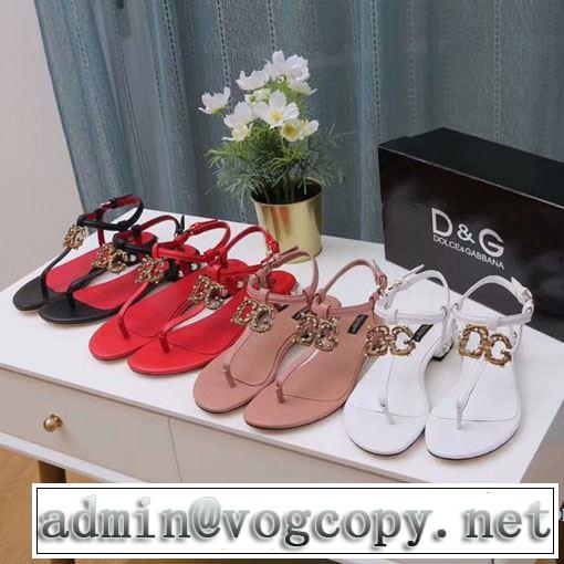 ドルチェ＆ガッバーナ Dolce&Gabbana サンダル 4色可選 2019年春夏のトレンドアイテム 今季流行りの人気新作