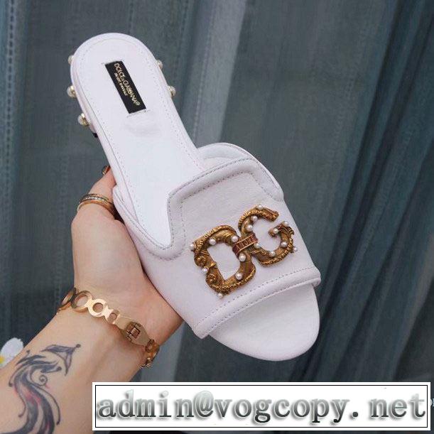 2019春夏も引き続きトレンド ドルチェ＆ガッバーナ Dolce&Gabbana サンダル 4色可選 目を引く春夏トップス