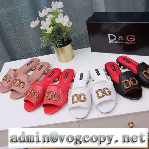 2019春夏も引き続きトレンド ドルチェ＆ガッバーナ Dolce&Gabbana サンダル 4色可選 目を引く春夏トップス