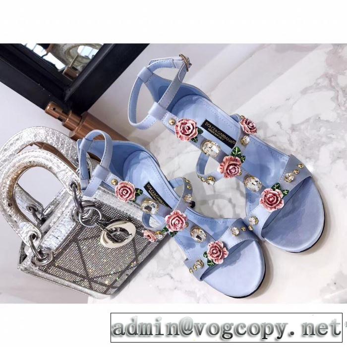 ドルチェ＆ガッバーナ Dolce&Gabbana サンダル 2色可選 【2019年】夏のファッション 優しげ人気アイテム