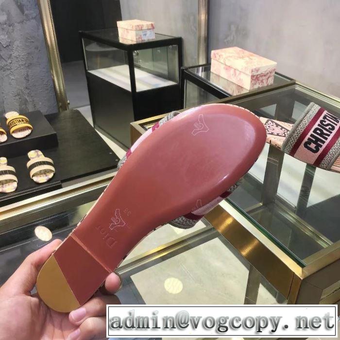 ディオール DIOR スリッパ 多色可選 2019年春夏のトレンドアイテム 高級感が好評です